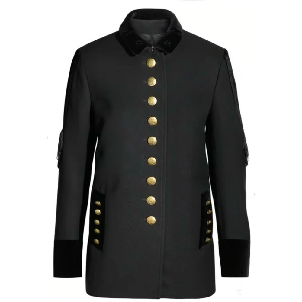 H&M Exclusive Autumn Collection 2013 Military Style Jacket Size 6